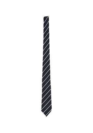 Otago Boys High School Jnr Tie Navy/White